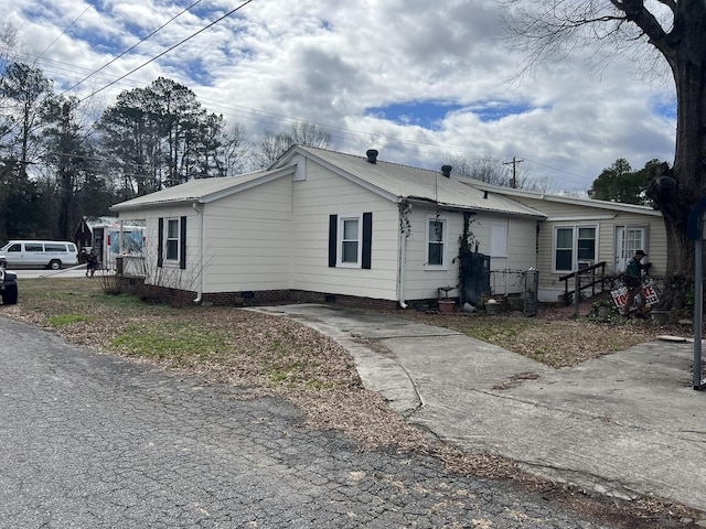 view of front of house