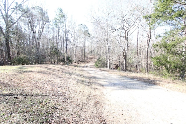 view of road