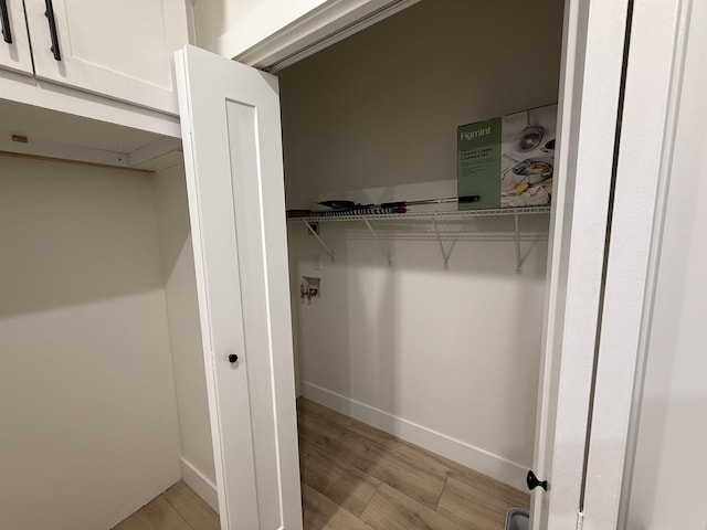 view of closet