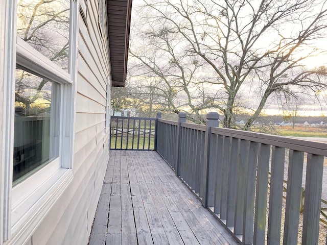 view of deck