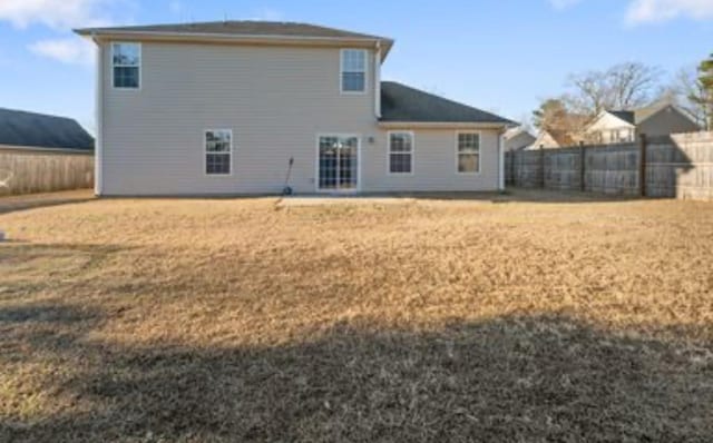 view of rear view of property