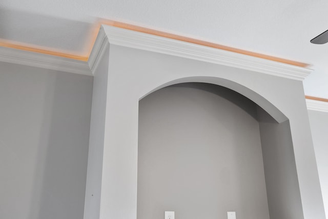 interior details featuring crown molding