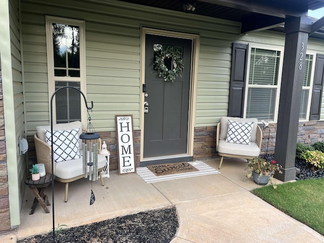 view of property entrance