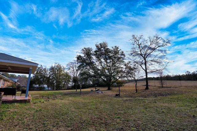 view of yard