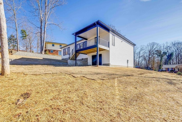 view of rear view of house