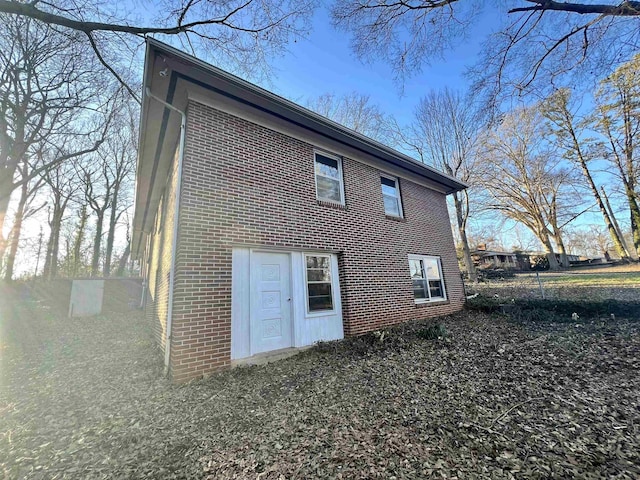 view of back of property