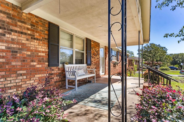 view of patio / terrace featuring a porch