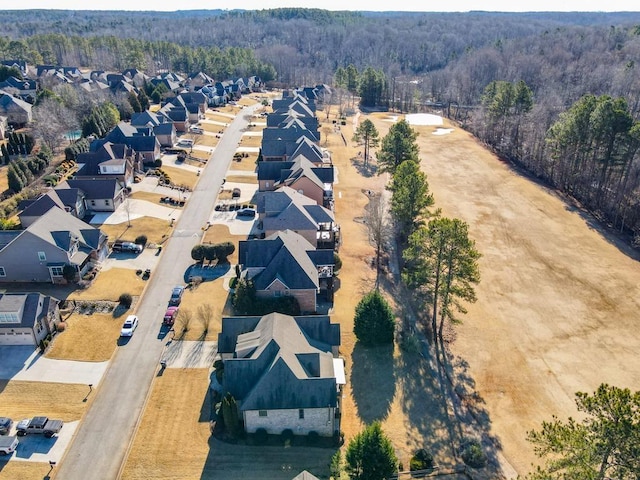 aerial view