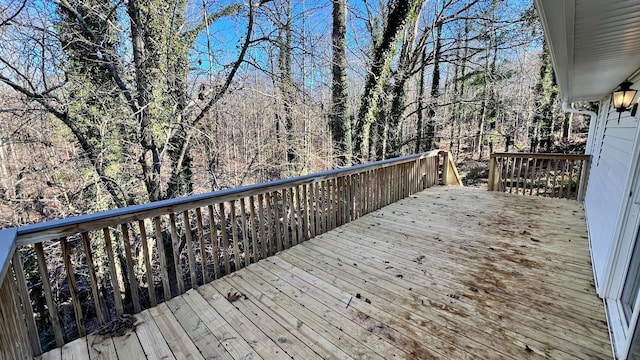 view of deck