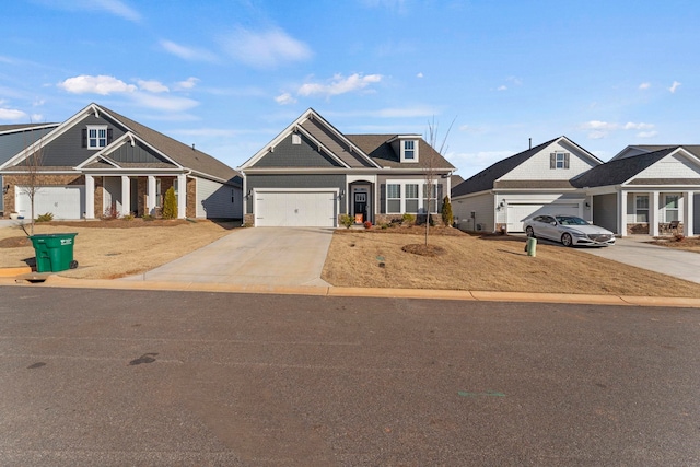 view of craftsman inspired home