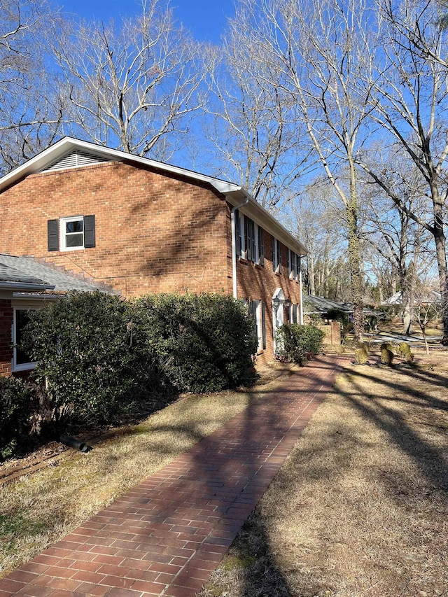 115 Fernbrook Cir, Spartanburg, SC 29307 - view of side of home featuring brick siding