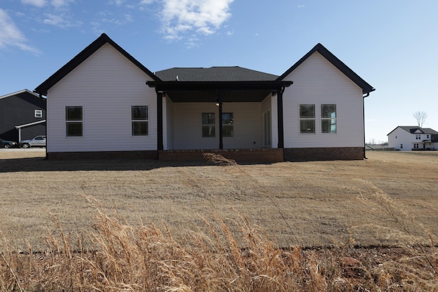 view of back of house