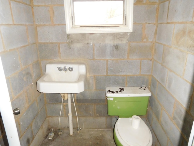 bathroom with toilet