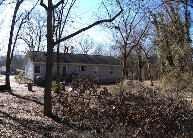 view of rear view of house