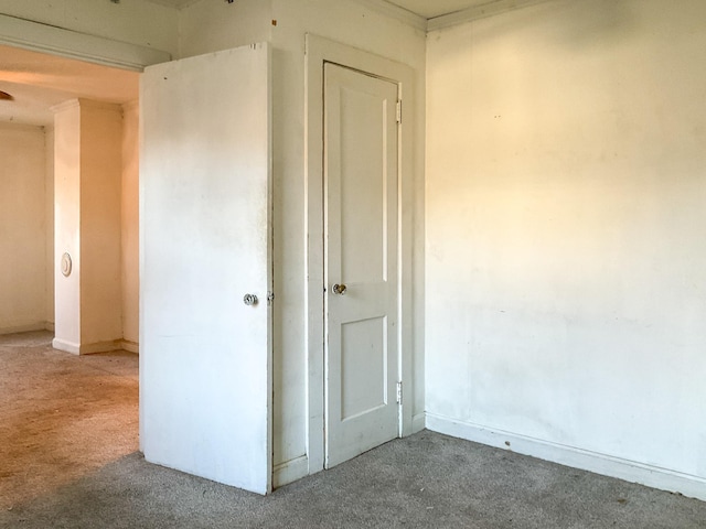 empty room with carpet floors