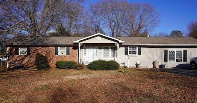 view of ranch-style house