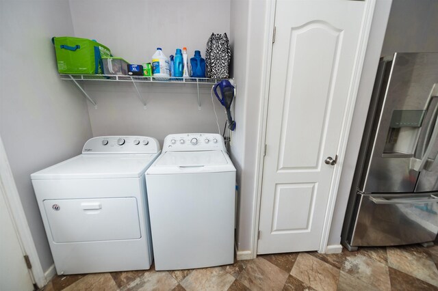 841 Browning, Enoree, SC 29335 - washroom with washing machine and dryer