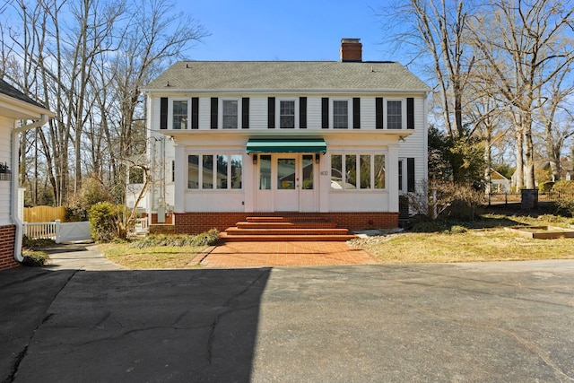 view of front of house