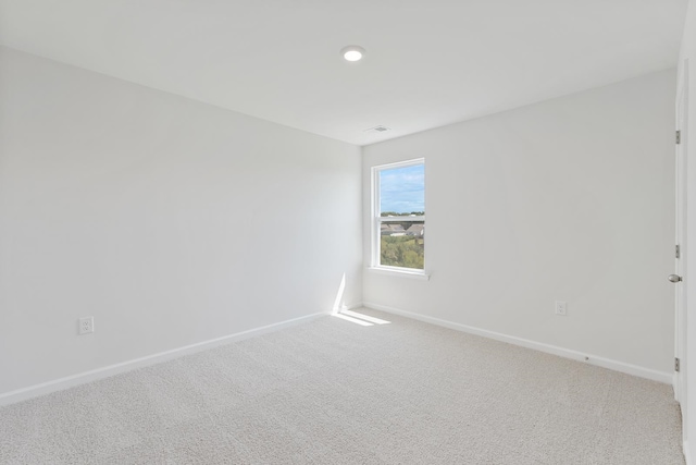 empty room featuring carpet