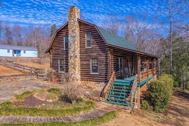 view of property exterior