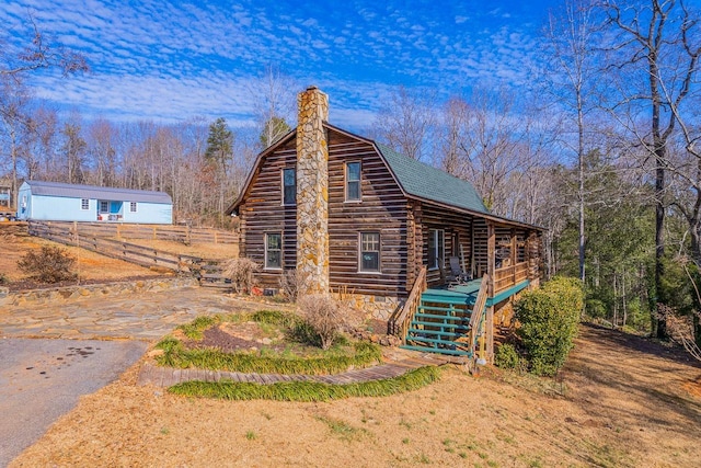 view of property exterior