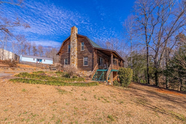 view of side of home