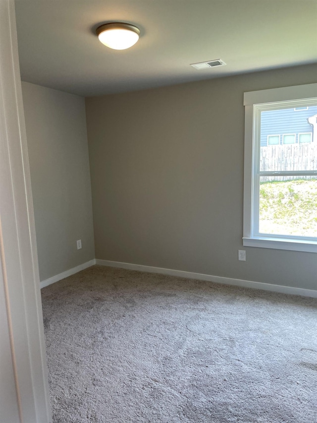 empty room with carpet