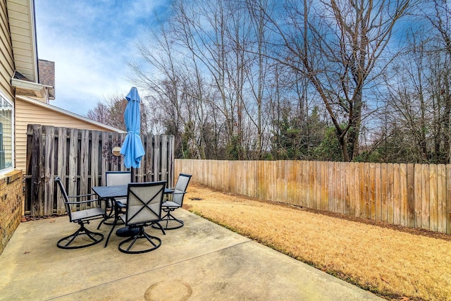 view of patio / terrace