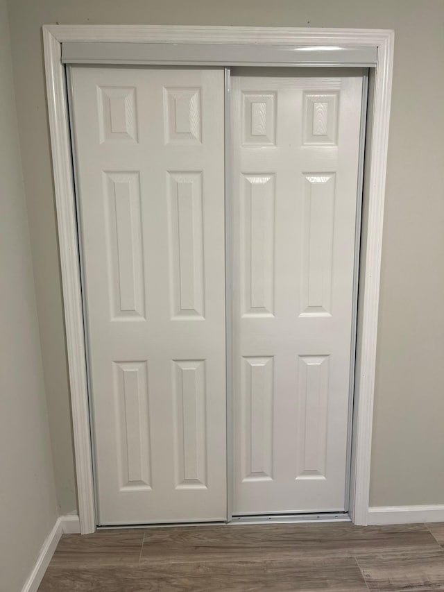 room details featuring hardwood / wood-style flooring