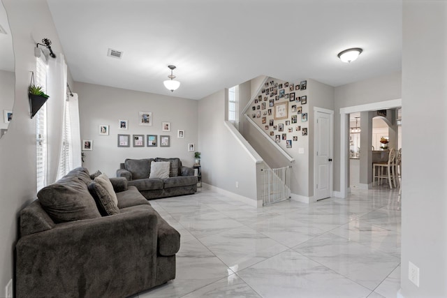 view of living room