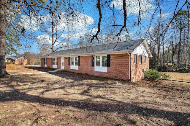 view of ranch-style home