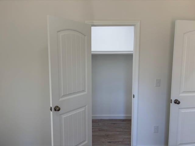 view of closet