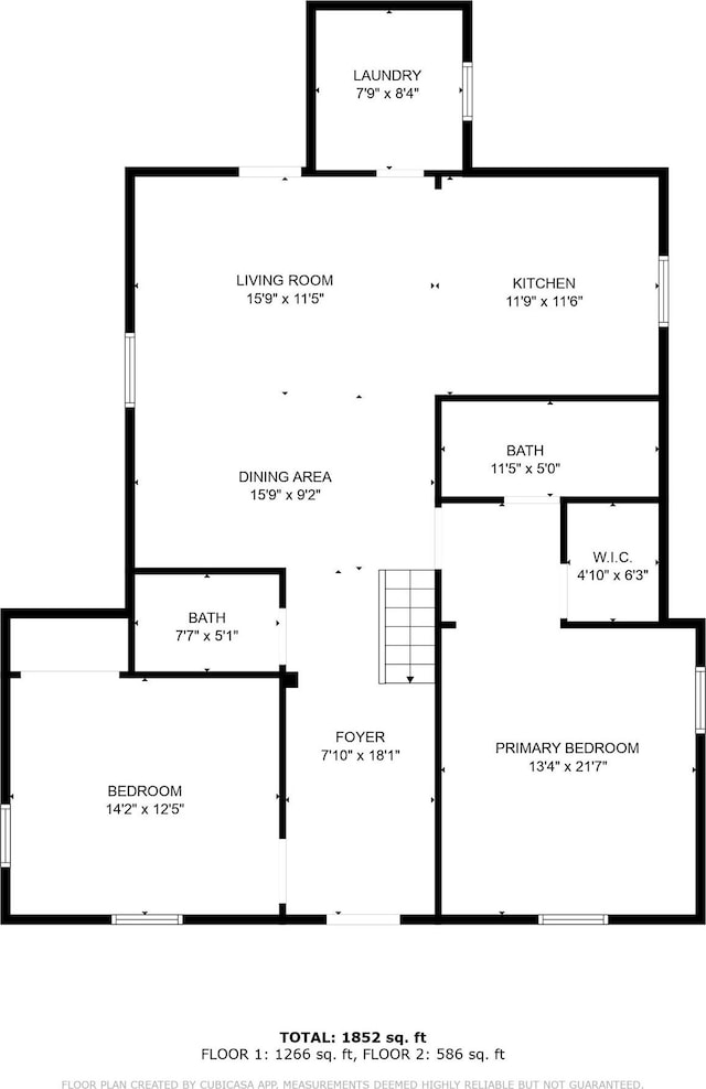 340 W Peachtree, Woodruff, SC 29388 - plan