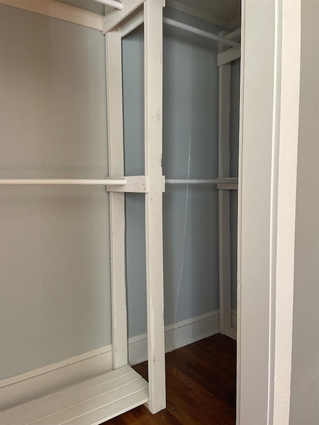 view of closet