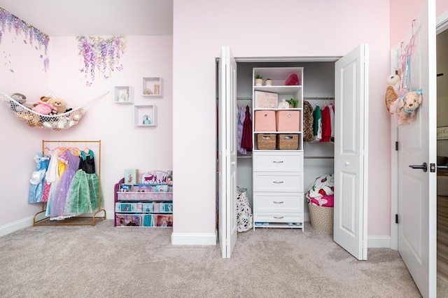 view of closet