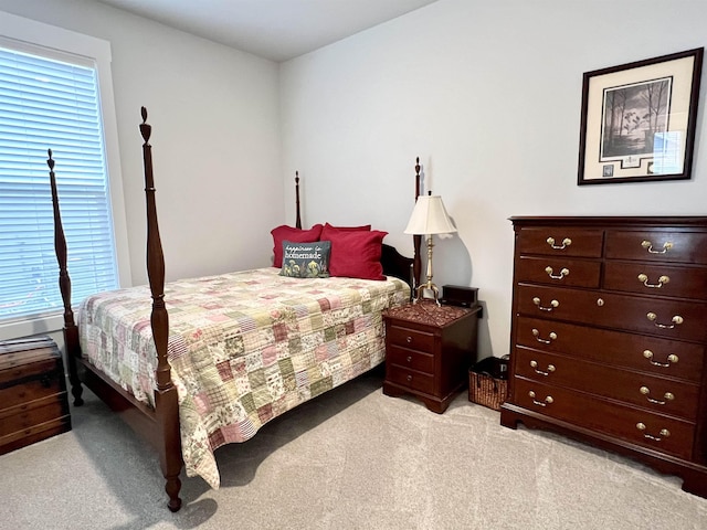 bedroom featuring carpet floors