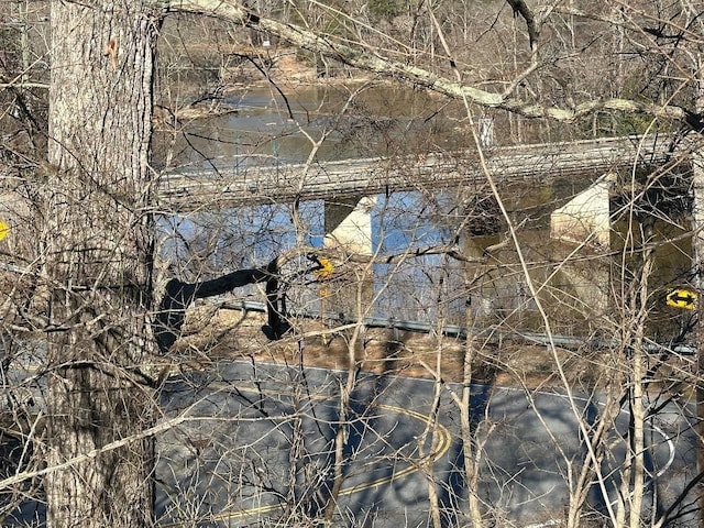 view of nature with a water view