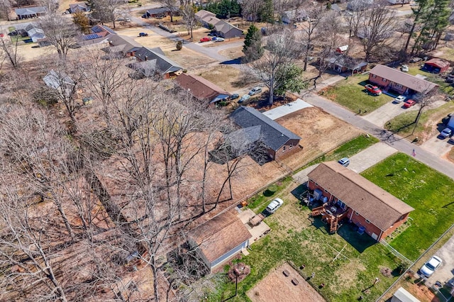 birds eye view of property featuring a residential view