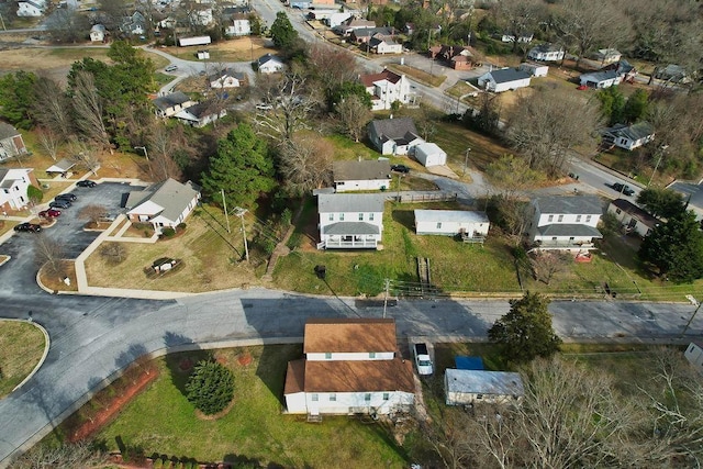 birds eye view of property featuring a residential view