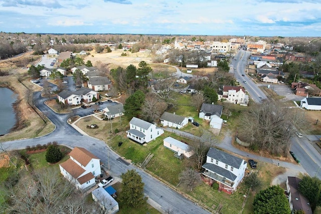 drone / aerial view featuring a residential view