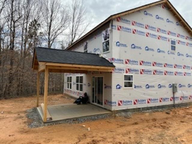 exterior space with a patio area