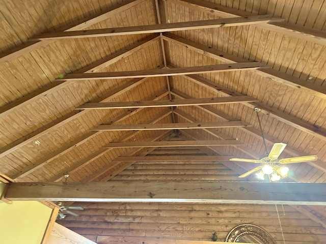 view of attic