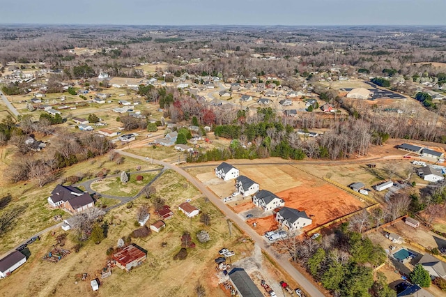 birds eye view of property featuring a residential view