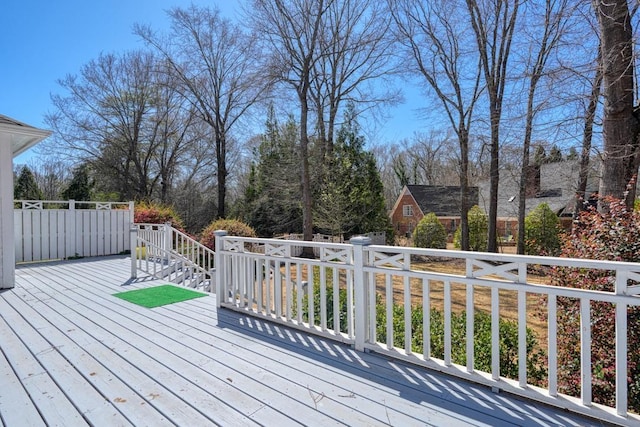 view of deck