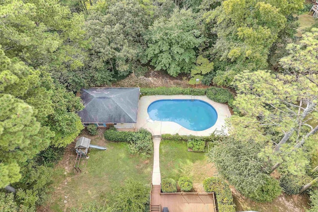 aerial view