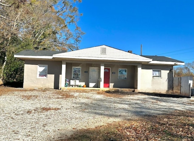 520 Pierpont, Spartanburg, SC 29303 - view of front of house featuring stucco siding and a porch