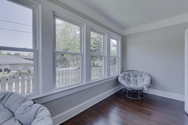 353 E Georgia, Woodruff, SC 29388 - living area with baseboards and wood finished floors
