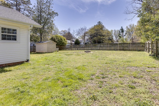 353 E Georgia, Woodruff, SC 29388 - view of yard with a fenced backyard, a shed, and an outbuilding