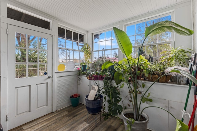 121 Holland, Gaffney, SC 29341 - sunroom featuring wood finished floors
