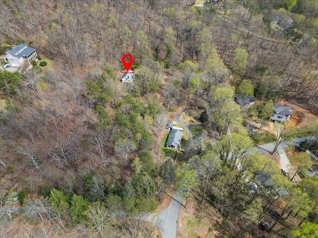 239 Phillips, Greenville, SC 29609 - birds eye view of property featuring a view of trees